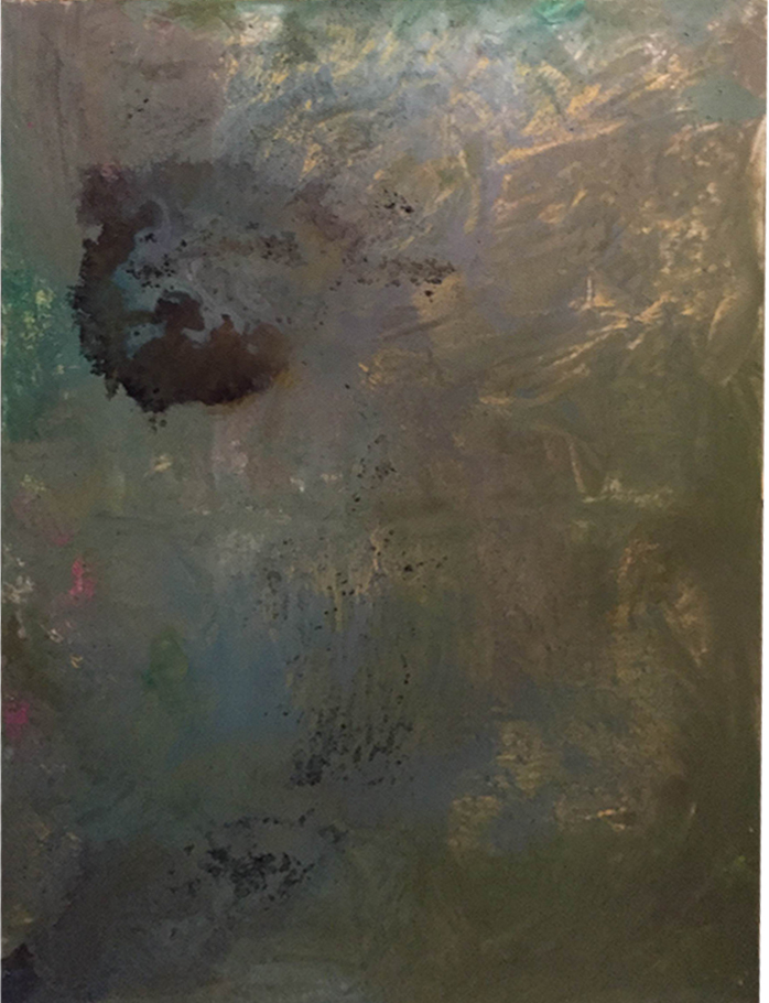 Untitled, 2016, tecnica mista su tela, cm 150x100